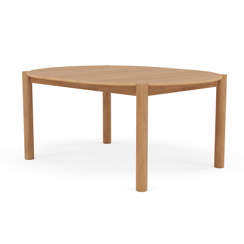 Olivia Round Extension Dining Table - Solid Oak - 130cm-170cm