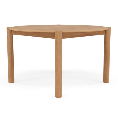 Olivia Round Extension Dining Table - Solid Oak - 130cm-170cm