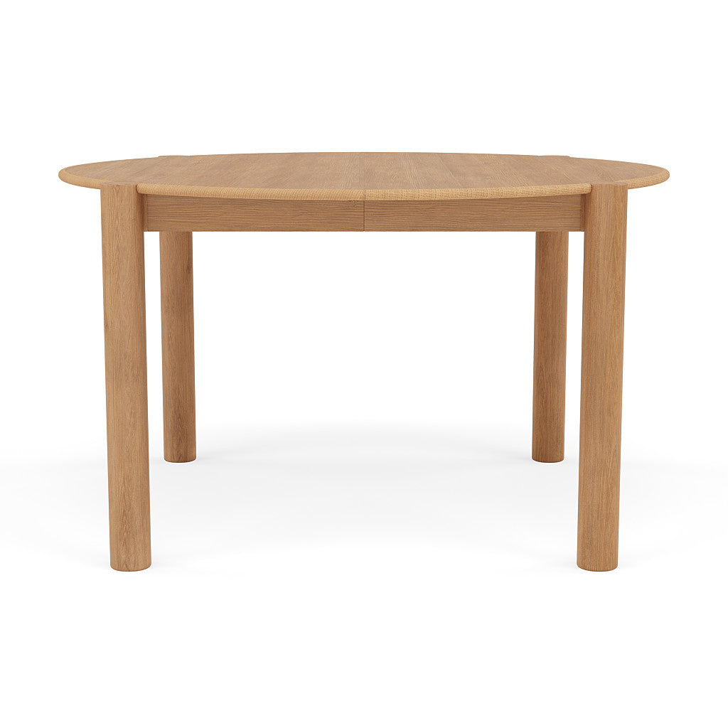 Olivia Round Extension Dining Table - Solid Oak - 130cm-170cm