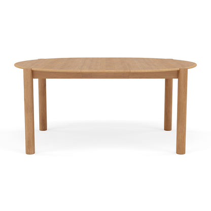 Olivia Round Extension Dining Table - Solid Oak - 130cm-170cm