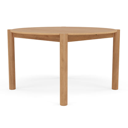 Olivia Round Extension Dining Table - Solid Oak - 130cm-170cm