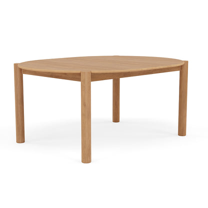 Olivia Round Extension Dining Table - Solid Oak - 130cm-170cm