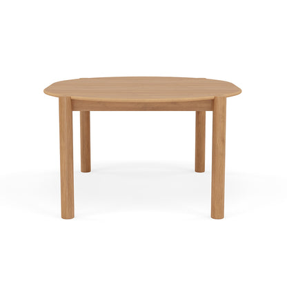 Olivia Round Extension Dining Table - Solid Oak - 130cm-170cm