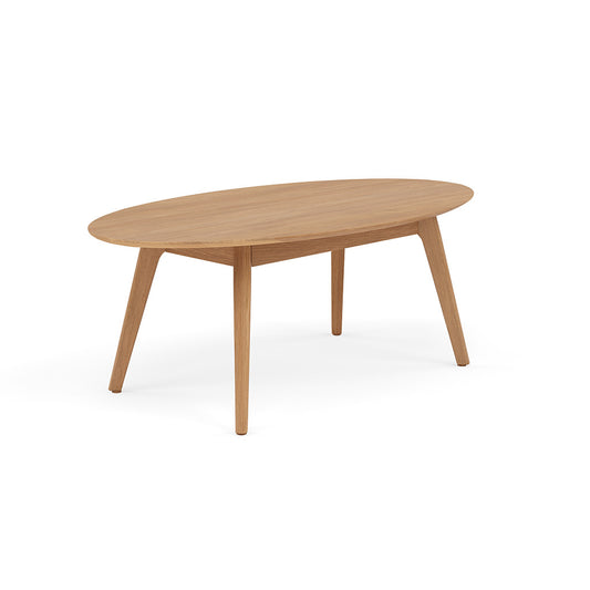 Magnus Oval Coffee Table - Solid Oak